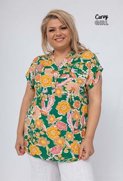 Picture of CURVY GIRL FLOWY BLOUSE